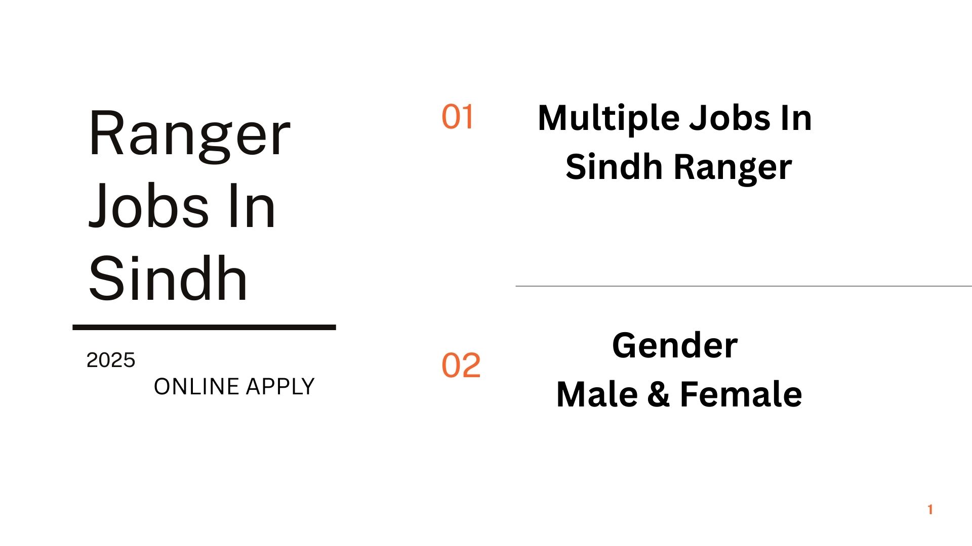 ranger jobs in sindh