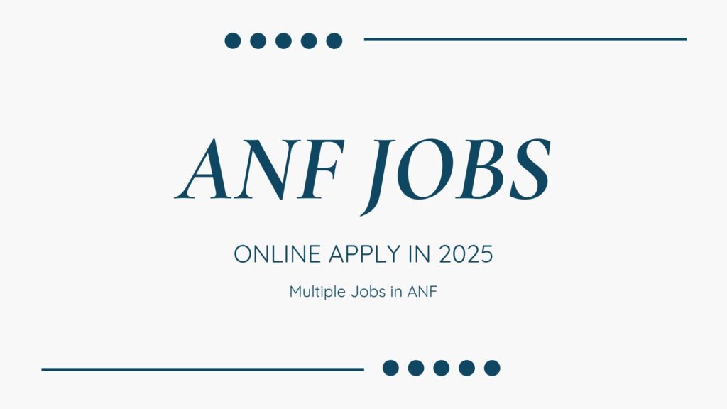 ANF JOBS