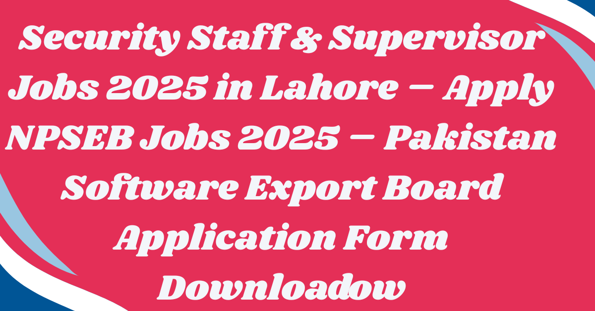 PSEB Jobs 2025
